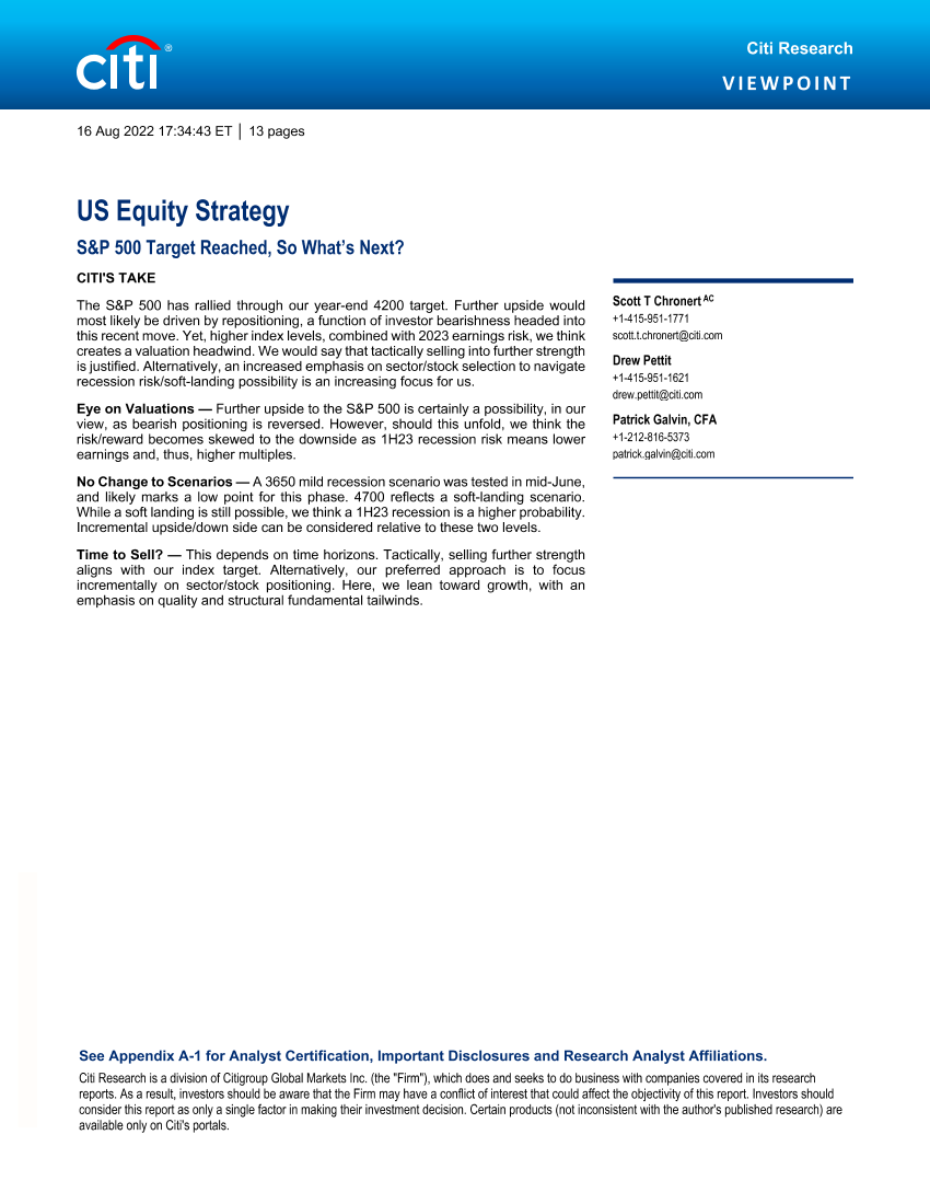 US Equity Strategy S&P 500 Target Reached, So What’s NextUS Equity Strategy S&P 500 Target Reached, So What’s Next_1.png